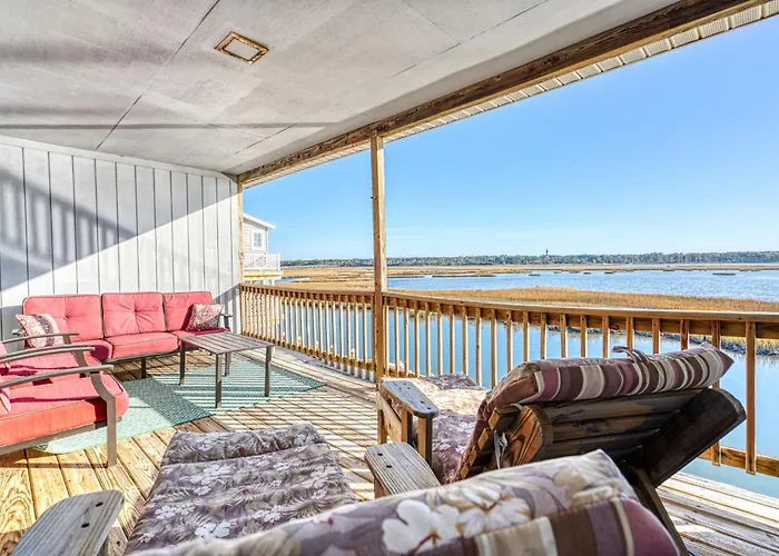 Piney Island Paradise - Waterfront With Pier & Patio!