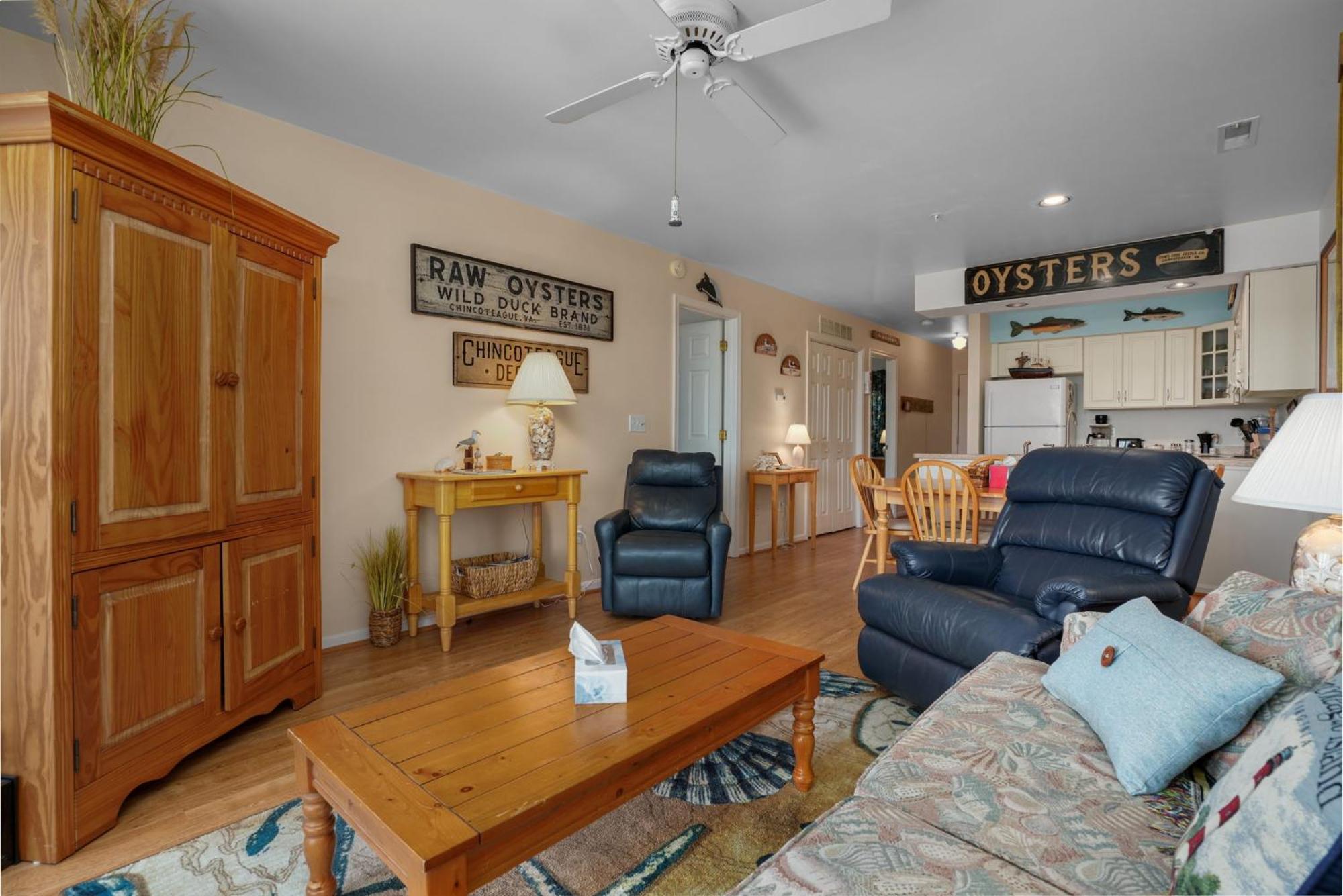 Stingray - Waterfront & Waterside Balcony! * Chincoteague