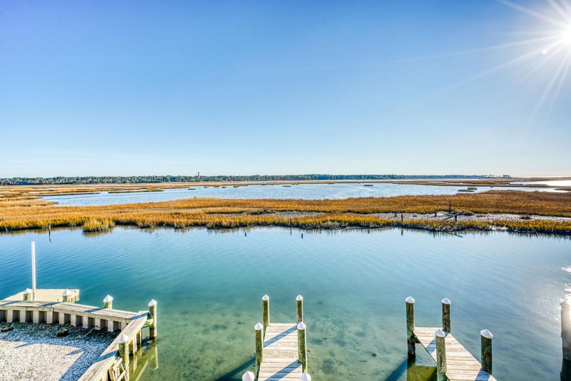Piney Island Paradise - Waterfront With Pier & Patio!