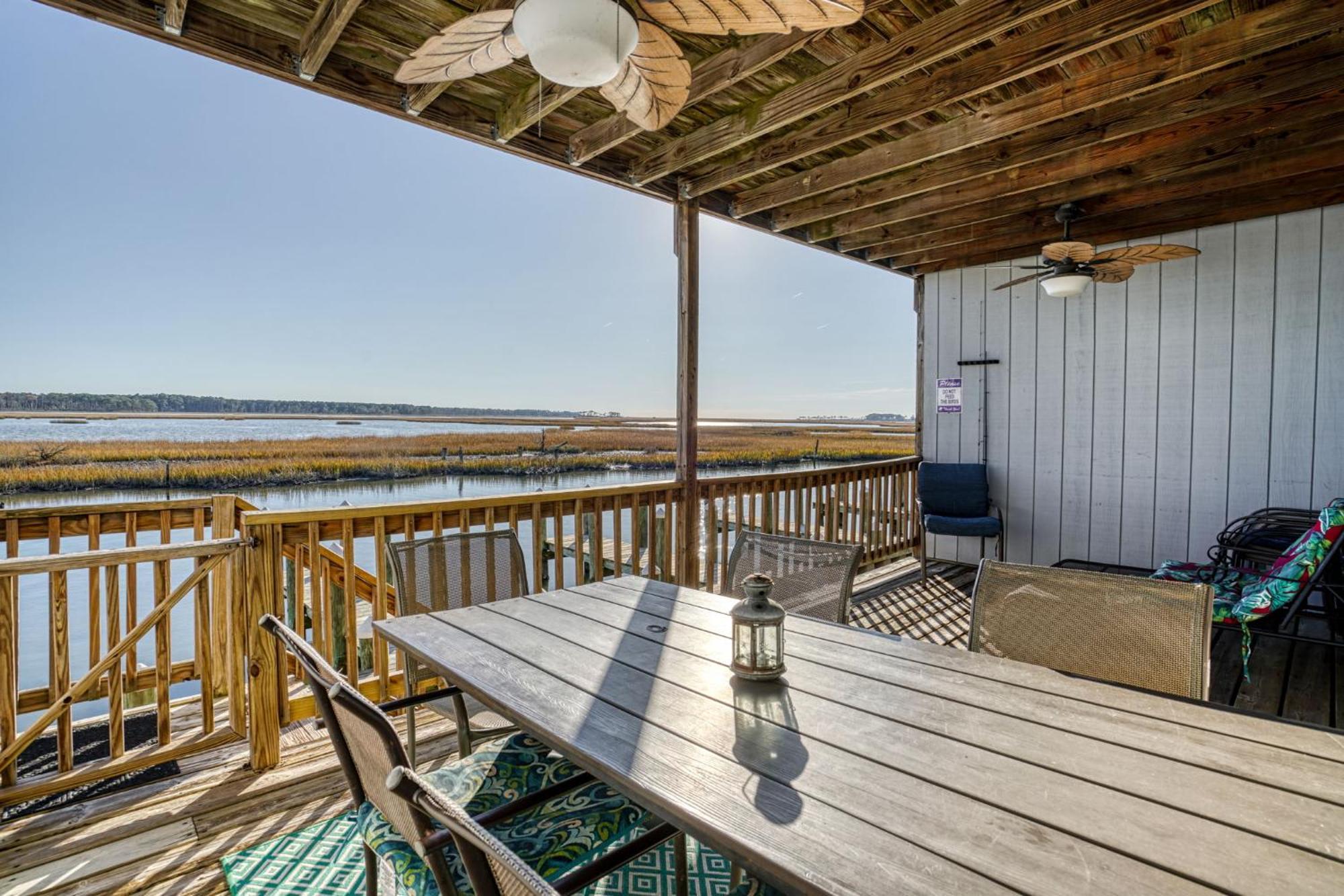 Piney Island Paradise - Waterfront With Pier & Patio! Chincoteague